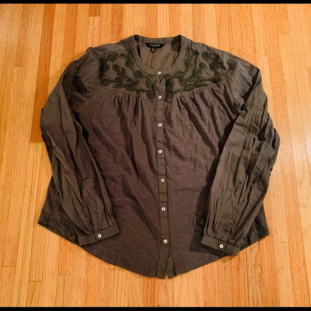 Lucky Brand long sleeve button shirt